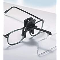 Clip-on Spectacle Magnifiers, black A91171