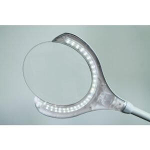 MAGnificent LED Table & Floor Magnifier Lamp