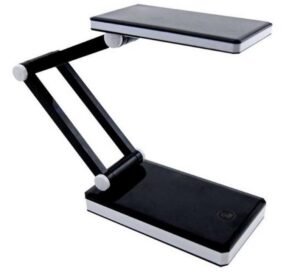Rechargeable Folding LED Lamp - Black
