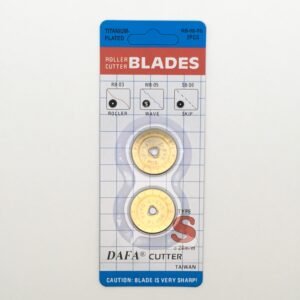Titanium Nitride 28mm Rotary Blades
