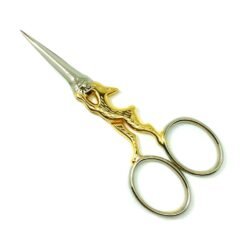 French Hare Design Embroidery Scissors