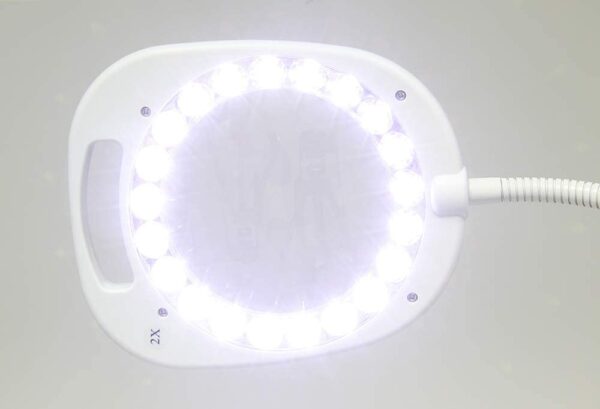 ARCH LED Magnifier Lamp - Floor or Desk - OD109.W